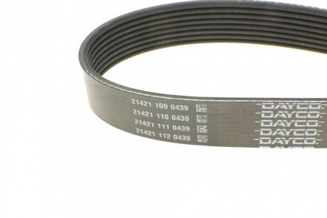 Привідний ремінь генератора dayco 8PK1295