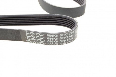 Привідний ремінь генератора dayco 6PK1744