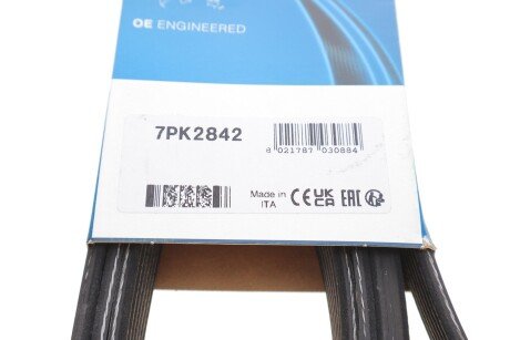 Привідний ремінь генератора dayco 7PK2842
