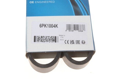 Ремінь поліклиновий dayco 6PK1004K