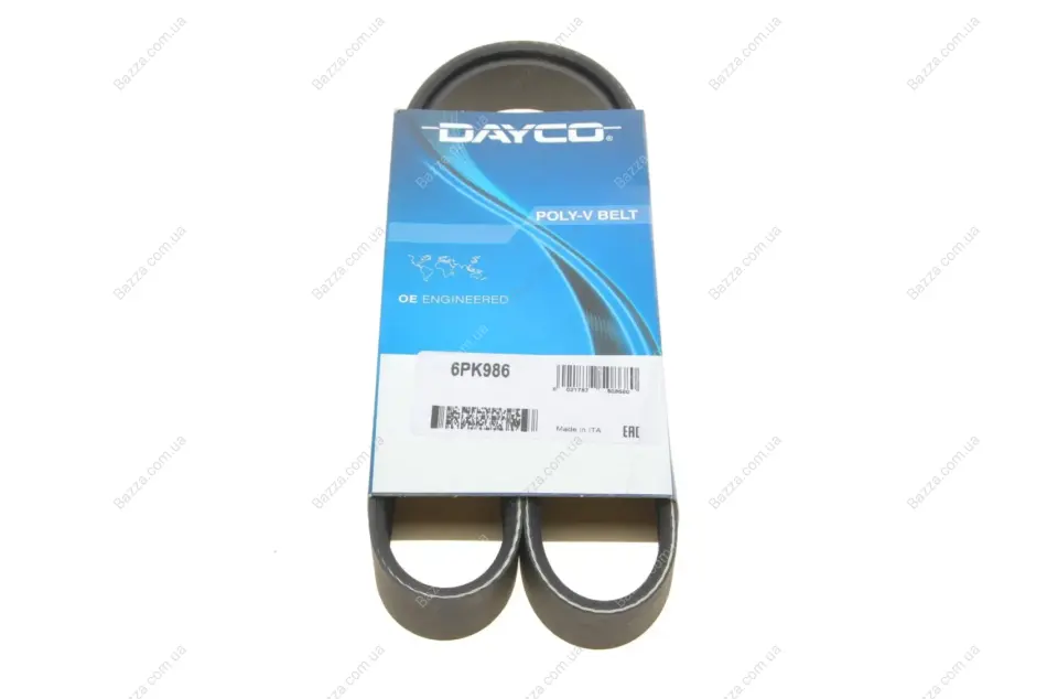 Ремінь поліклиновий dayco 6PK986