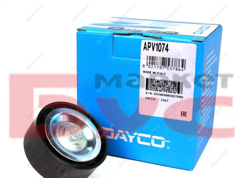 Ролик модуля натягувача ременя Dayco APV1074 (фото 1)