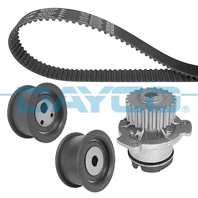 Роликовий модуль натягувача ременя (ролик, ремінь, помпа) dayco KTBWP4620