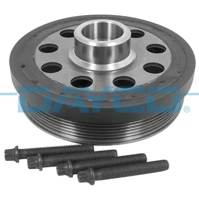 Шкив коленвала BMW E60/E90/E84/E87 N47D20 05- (+болты) dayco DPV1090K