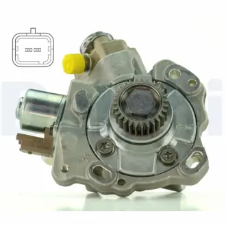 DELPHI CITROEN Паливний насос високого тиску C4 2.0 09-, C5 2.0 09-, DS5 2.0 13-, JUMPER 2.0 15- delphi 28384347-12B1