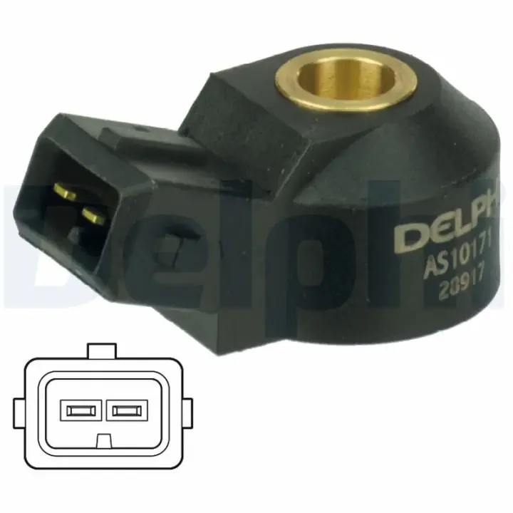 DELPHI VW Датчик детонації Golf, Polo, Skoda Octavia, DB W211, Sprinter delphi AS10171