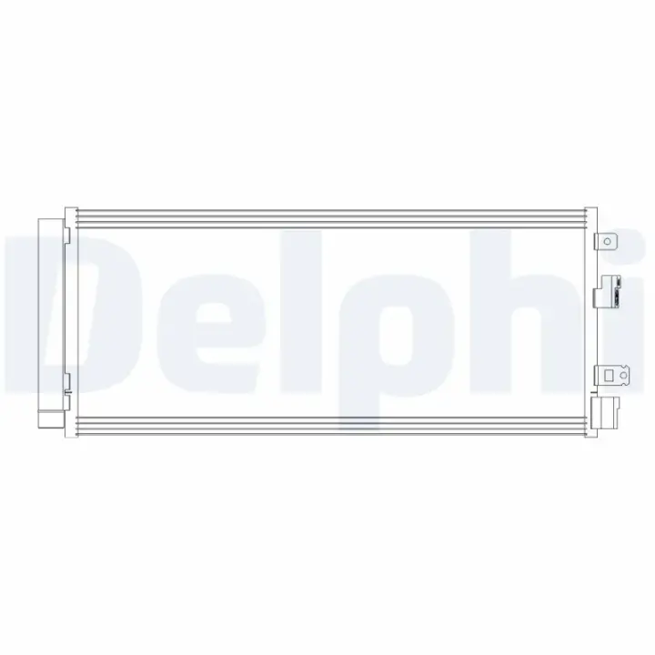 DELPHI OPEL Радіатор кондиціонера (конденсатор) CORSA E 14- delphi CF20381