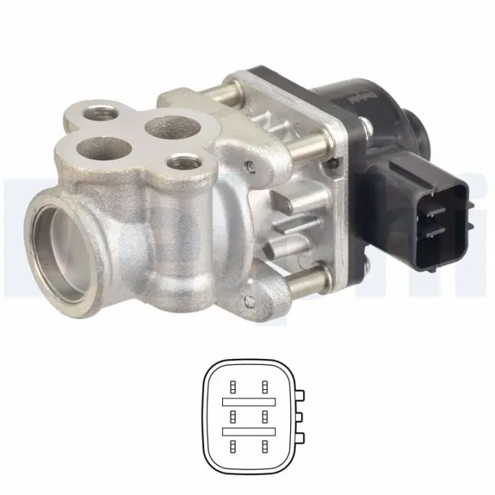 Клапан EGR delphi EG1061112B1