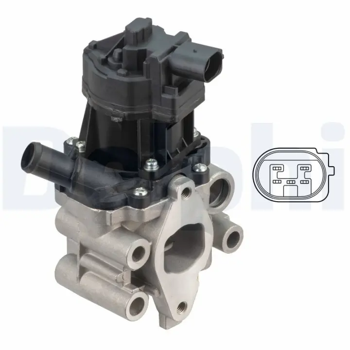 Клапан EGR FIAT/IVECO ""2.3D ""06>> delphi ""EG1061212B1"