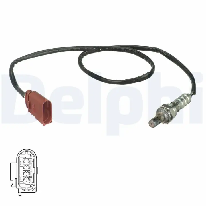 DELPHI AUDI Кисневий датчик A4 B5 1.6 94- delphi ES2131112B1