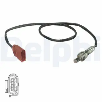 DELPHI AUDI Кисневий датчик A4 B5 1.6 94- delphi ES2131112B1 Фольксваген Пассат б5