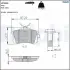 DELPHI VW гальмівні колодки задн. T4, Sharan 00- Ford Galaxy 00- Seat Alhambra delphi LP3346