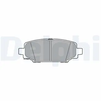 DELPHI JEEP гальм. колод. задн. Wrangler 17- delphi LP3582
