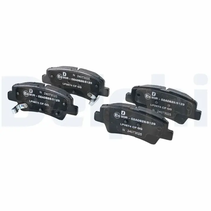DELPHI HYUNDAI Колодки гальм. задн. KONA 1.6 18-, KIA delphi LP3874