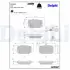 DELPHI DB Комплект гальмівних колодок задн. CITAN Tourer (W420) 21-, RENAULT KANGOO III 21- Delphi LP3951 (фото 1)