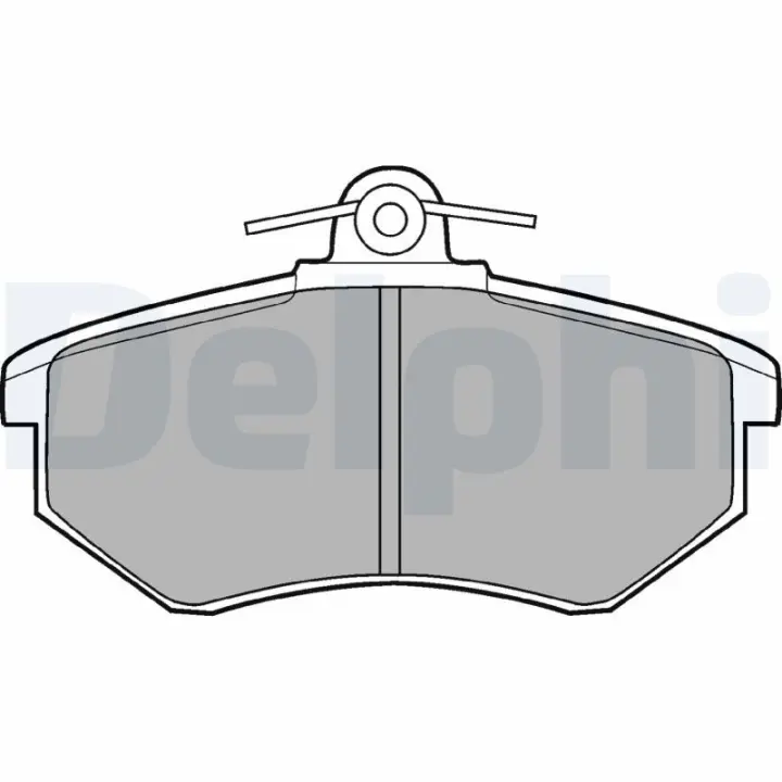 Передні тормозні (гальмівні) колодки Delphi LP424 (фото 1)