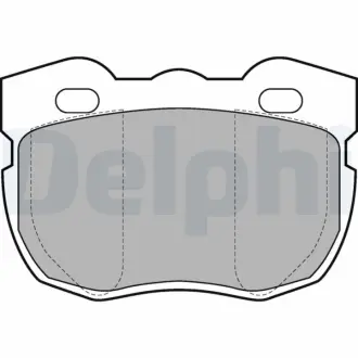 Передние тормозные колодки delphi LP599