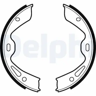 Колодки ручного (стоячого) гальма Delphi LS2120