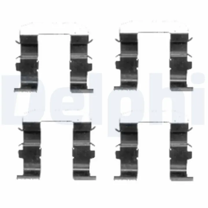 DELPHI К-кт. установки гальм. колод. KIA Sorento 02- Delphi LX0418 (фото 1)