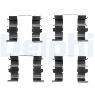 DELPHI К-кт. установки гальм. колод. KIA Sorento 02- Delphi LX0418