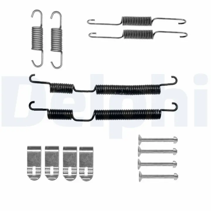 DELPHI HYUNDAI Монтажний к-т гальм. колодок ACCENT III, KIA delphi LY1432