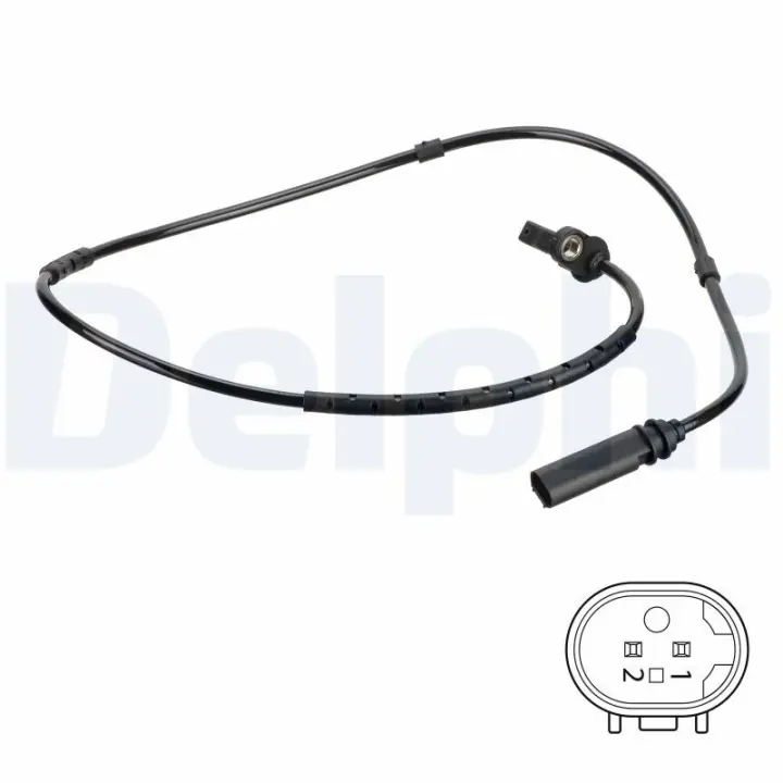 DELPHI BMW датчик ABS задн. 1 (F20) 116 d 15-19, 1 (F20) 118 i 15-, 2 Кабріолет (F23) 218 i 15- delphi SS20751