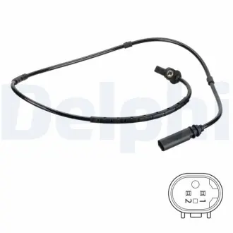 DELPHI BMW датчик ABS задн. 1 (F20) 116 d 15-19, 1 (F20) 118 i 15-, 2 Кабріолет (F23) 218 i 15- delphi SS20751 Бмв 2 Series