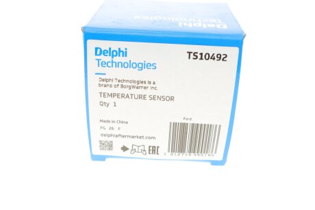 Датчик температури охолоджувальної рідини delphi TS10492