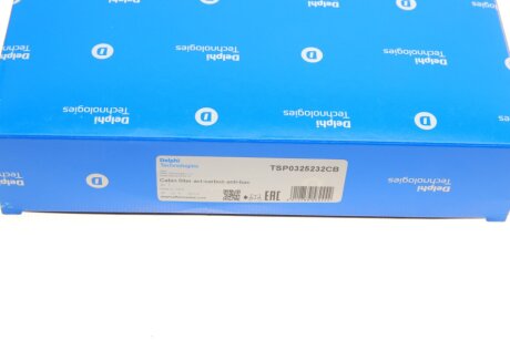 Фільтр салону антибактеріальний delphi TSP0325232CB
