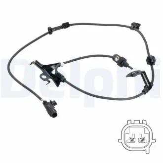 Датчик ABS переднiй лiвий delphi SS20785 Тойота Версо