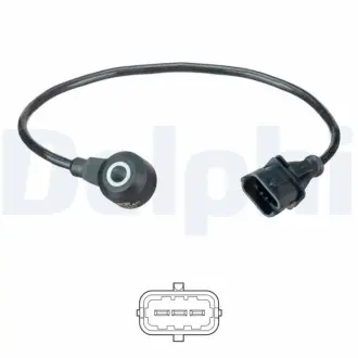 Датчик детонації delphi AS10180 Опель Мерива а