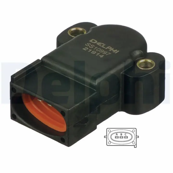 Датчик полож. дросел.заслін. delphi SS1099712B1