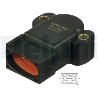 Датчик полож. дросел.заслін. delphi SS1099712B1