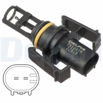Датчик температури повітря delphi TS10459