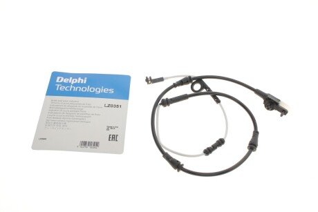 Датчик зносу,гальм.колодки delphi LZ0351