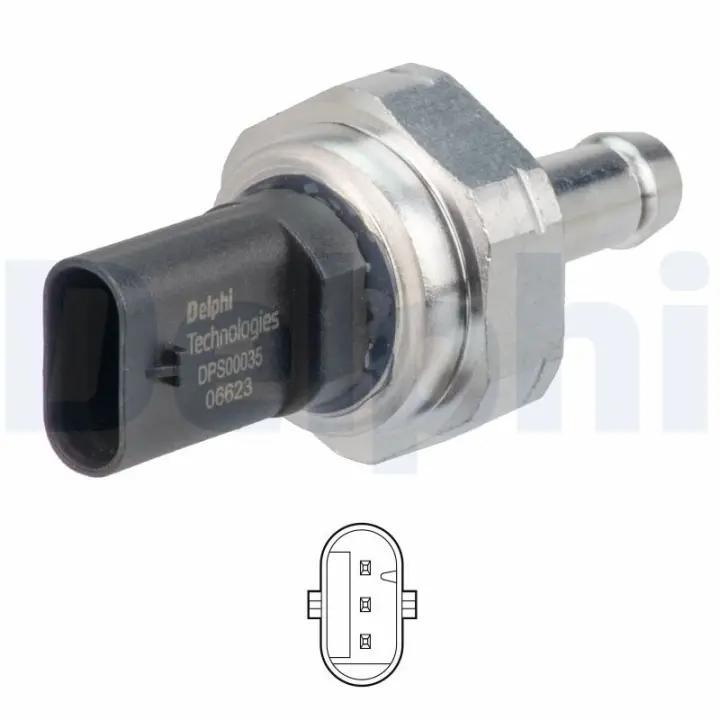 DELPHI BMW Датчик тиску ВГ 1 (F20) 114 d/116 d/118 d 11-, 3 (E90) 318 d/320 d 04- delphi DPS00035-12B1