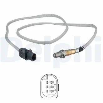 DELPHI BMW Кисневий датчик (лямбда зонд) 1 (E87), 3 (E90), 3 Touring (E91), 5 (E60) Delphi ES21275-12B1