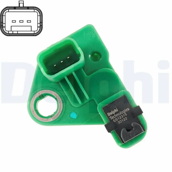 DELPHI CITROEN Датчик імпульсів двиг. BERLINGO 1.5 08-, C-ELYSEE 1.5 14- Delphi SS12315-12B1 (фото 1)