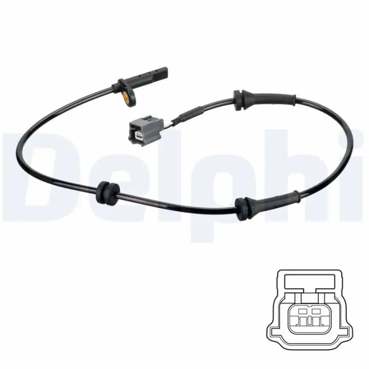 DELPHI датчик ABS передній NISSAN QASHQAI 13- delphi SS20796