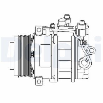 Комплект сцепления в сборе delphi CS20378