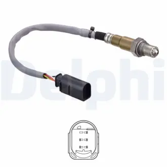 DELPHI DB Лямбда-зонд (5 конт.) Sprinter 09- delphi ES2113312B1