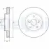 DELPHI диск гальм. передн. TOYOTA C-HR 16- delphi BG4952C