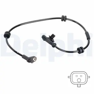 DELPHI FORD Датчик ABS B-MAX 1.0-1.6 12- delphi SS20766
