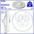 DELPHI FORD Диск гальмівний передній ECOSPORT 1.0-1.5 13- delphi BG5043C