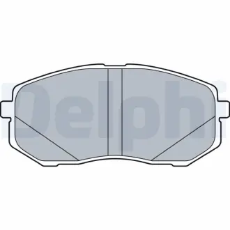 DELPHI HYUNDAI Тормозна колодка передн. (17 дюймов) TUCSON 13-, KIA SPORTAGE IV Delphi LP3538