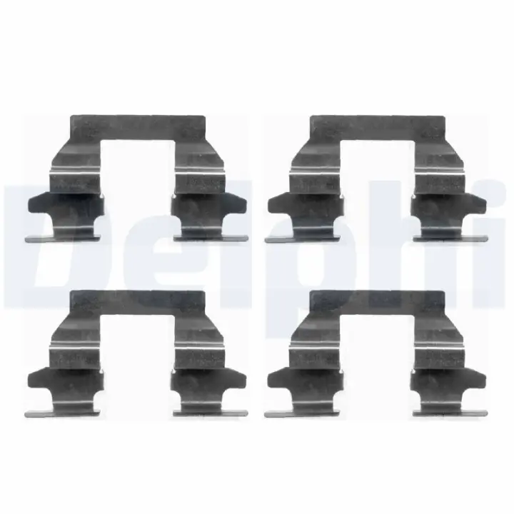 DELPHI К-т. установки гальм. колод. NISSAN QASHQAI 07- delphi LX0446