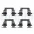 DELPHI К-т. установки гальм. колод. NISSAN QASHQAI 07- delphi LX0446