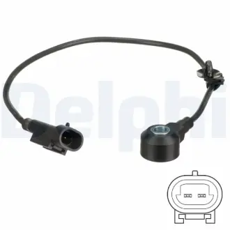 DELPHI KIA Датчик детонации SORENTO II, SPORTAGE IV 09- delphi AS10255 Hyundai Sonata lf