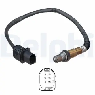 DELPHI лямбда зонд Citroen 1.4 Vti, 1.6Vti Delphi ES21168-12B1