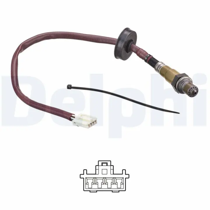 DELPHI MITSUBISHI Кисневий датчик (лямбда зонд) COLT CZC VI 1.5 06-, COLT VI 1.1, 1.3, 1.5 04-, SMART delphi ES2131912B1